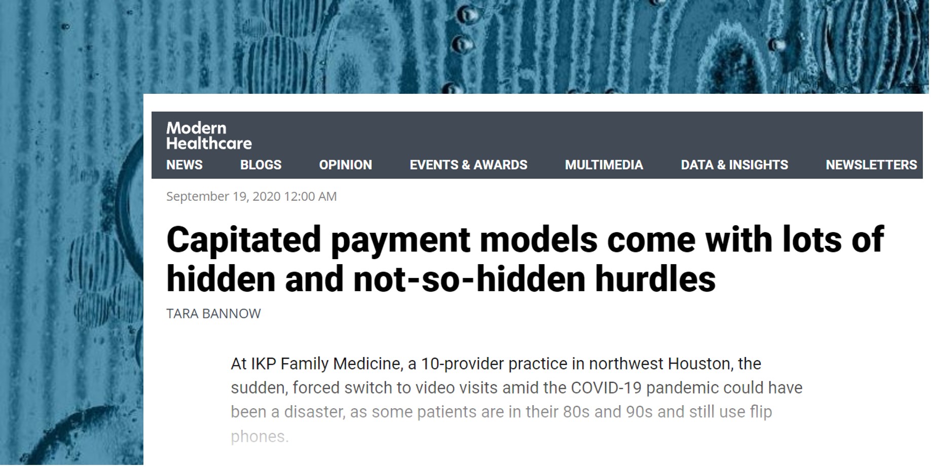 image of news article