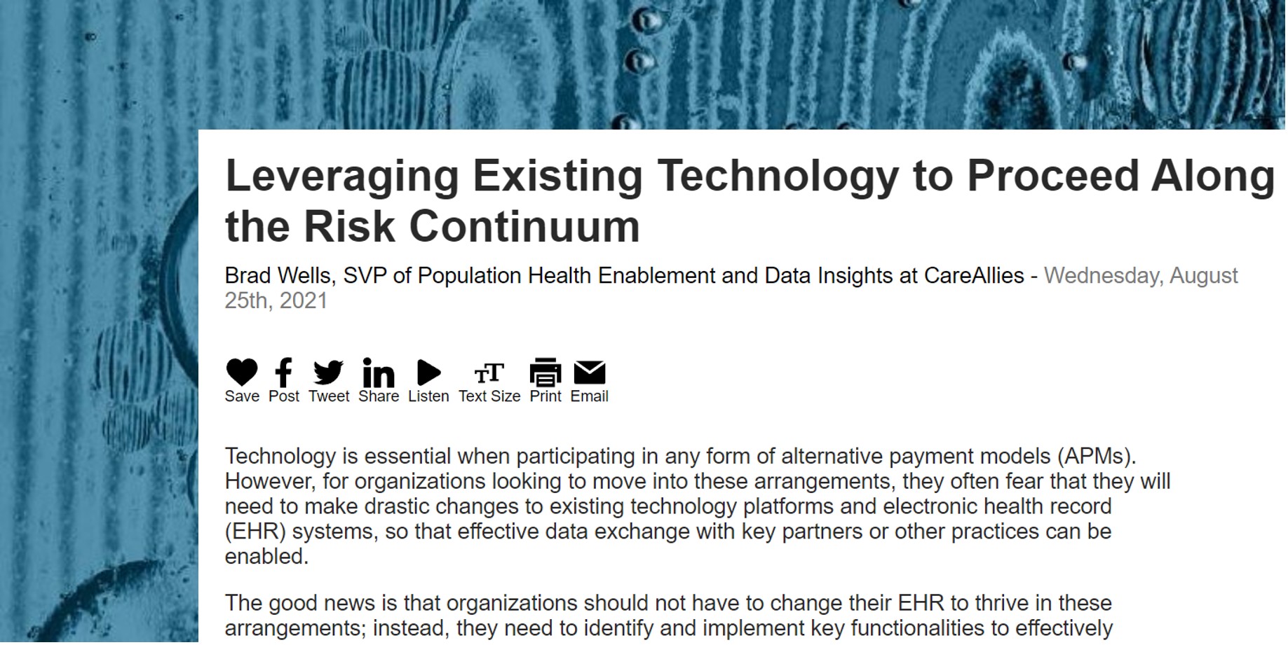 image of news article